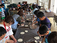 石窯ピザ作り教室